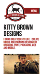Mobile Screenshot of kittybrowndesigns.com